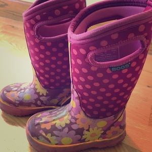 Bogs insulated Winter Boots little girls size 11